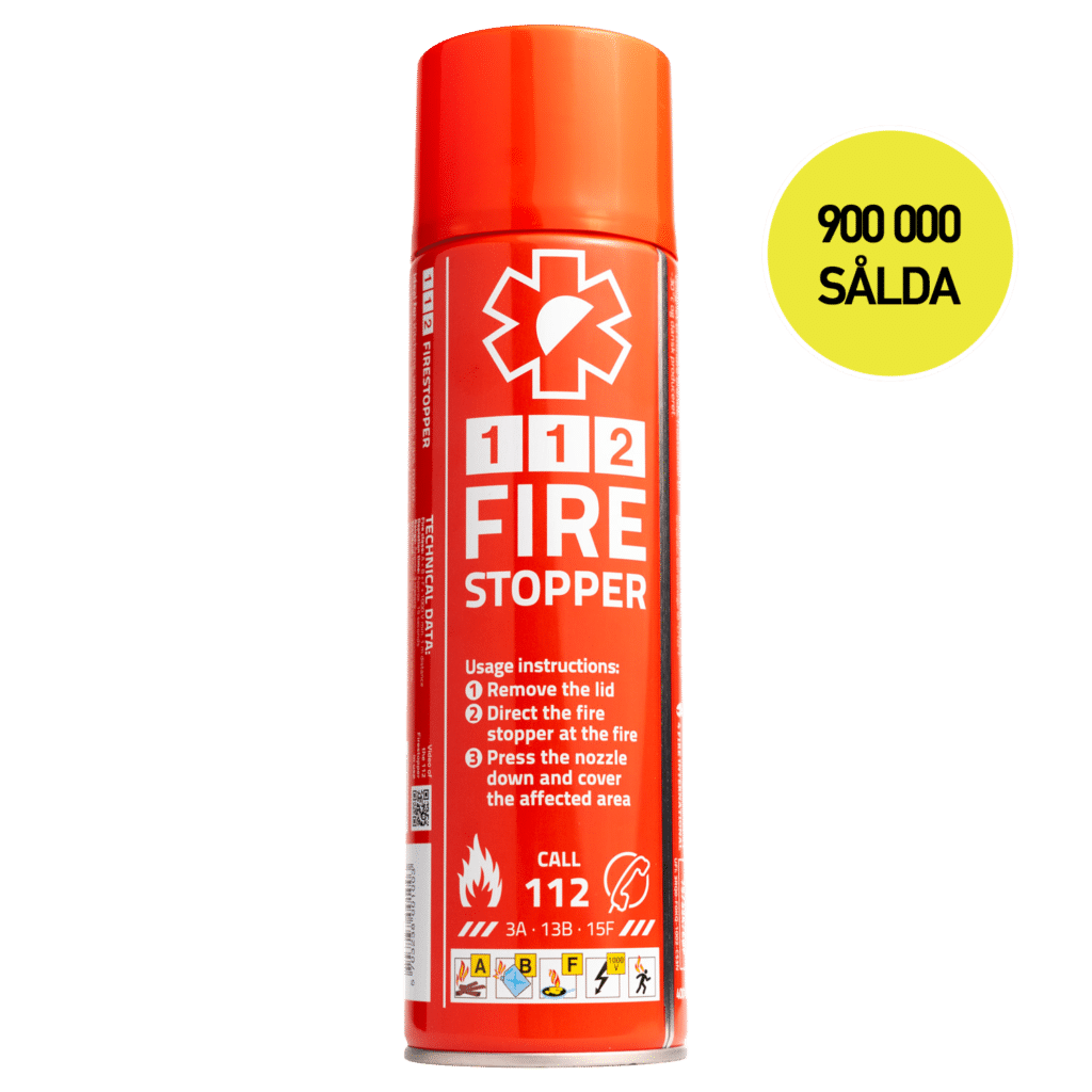 Lille 112 Brandslukker 900 000 solgt